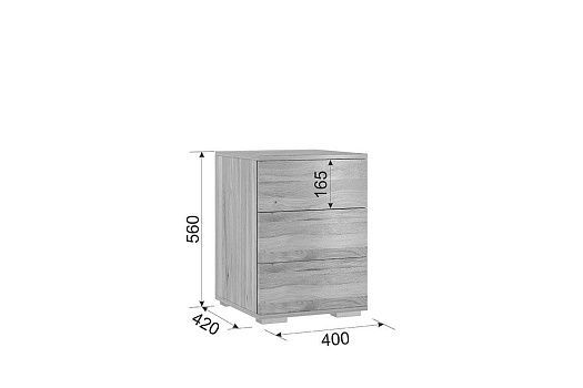 Комплект детской мебели Панда К3 (4130х1035х2100)