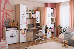 Комплект детской мебели Панда К1 (3650х600х2100)