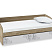 Кровать с 2 ящиками «Оксфорд