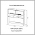 МС "Грей" Надстройка на стол (Цемент светлый/Белый)