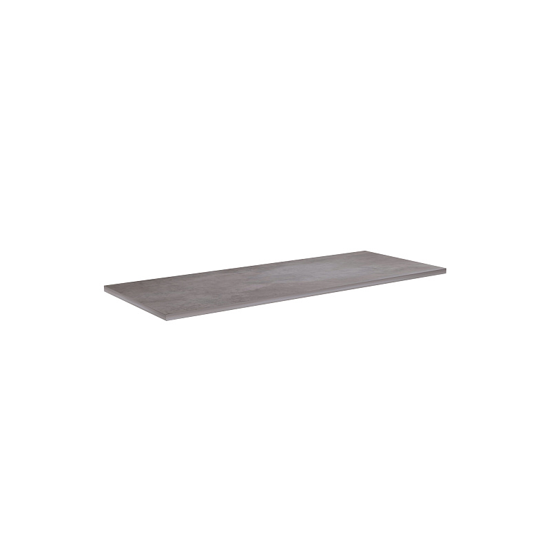МС "Грей" Полка для кровати двухъярусной (Цемент светлый/Белый)