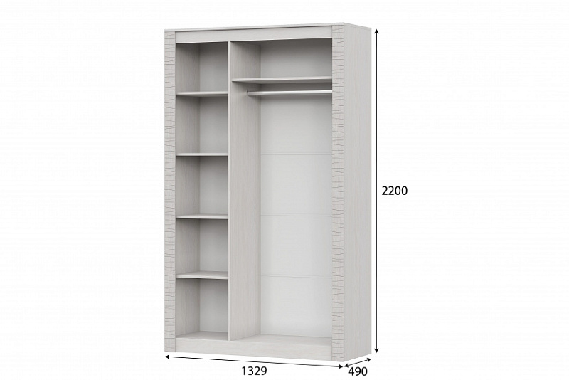 Модульная система "Гамма 20" Шкаф комбинированный 3х ств