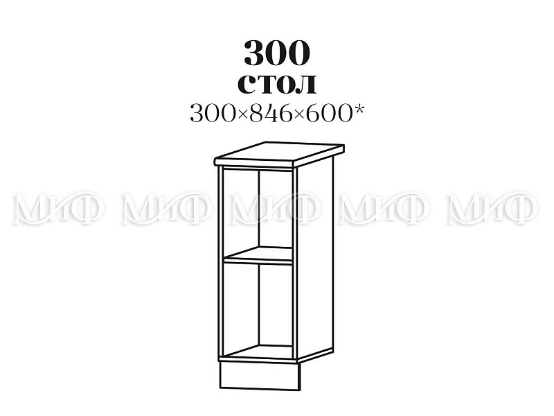 Кухня фотопечать Яблоко